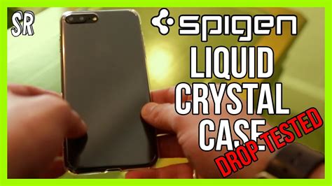 spigen liquid air xr drop test|spigen liquid crystal case review.